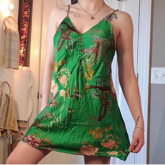 Zara Women's Green Dress XS NWT - Picture 2 of 15